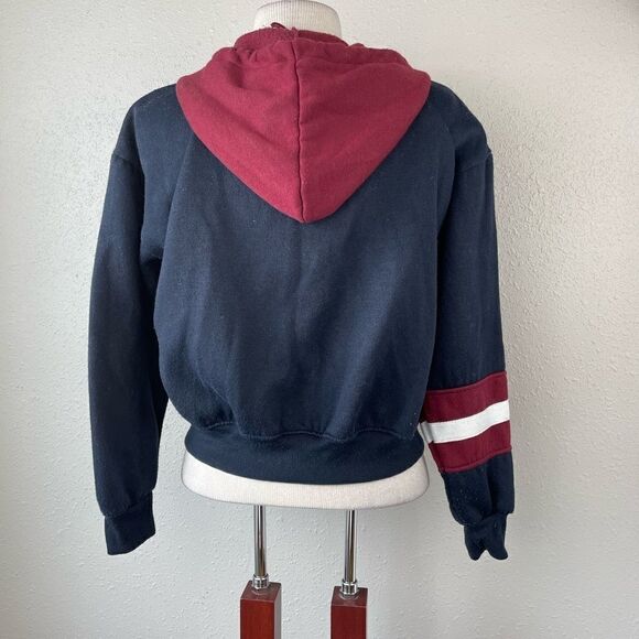 Pre-owed No Excuses Button Down Hoodie Size M - Picture 5 of 6